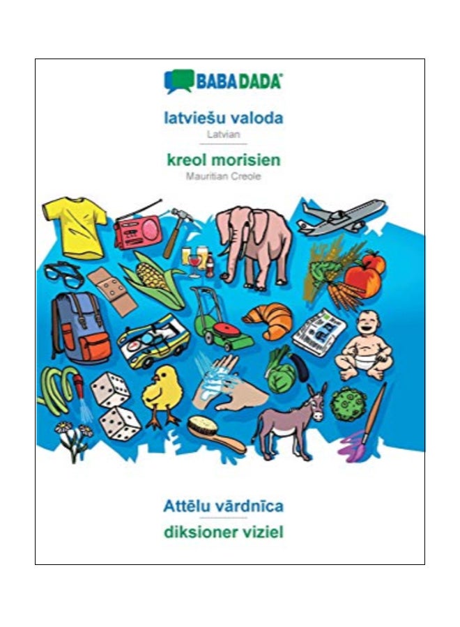 latviesu valoda - kreol morisien, Att lu v rdn ca - diksioner viziel paperback latgalian