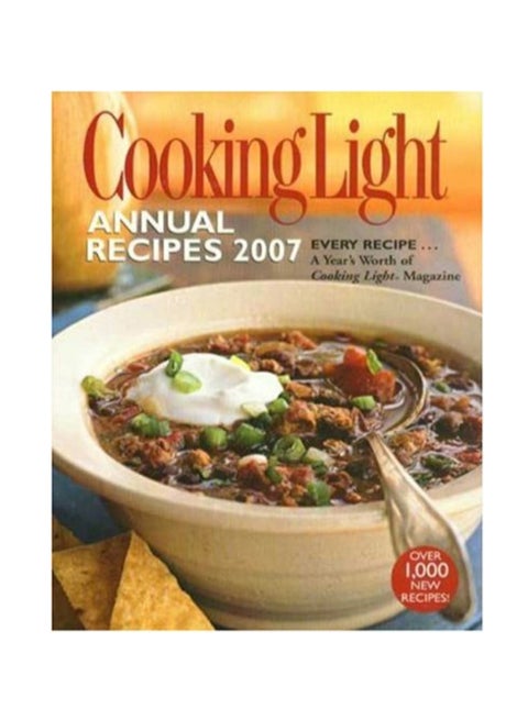 Cooking Light Annual Recipes 2007 paperback english - 11/1/2006