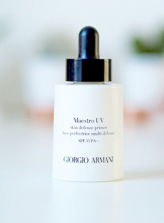 GIORGIO ARMANI - Maestro UV Skin Defense Primer Clear - Image 1