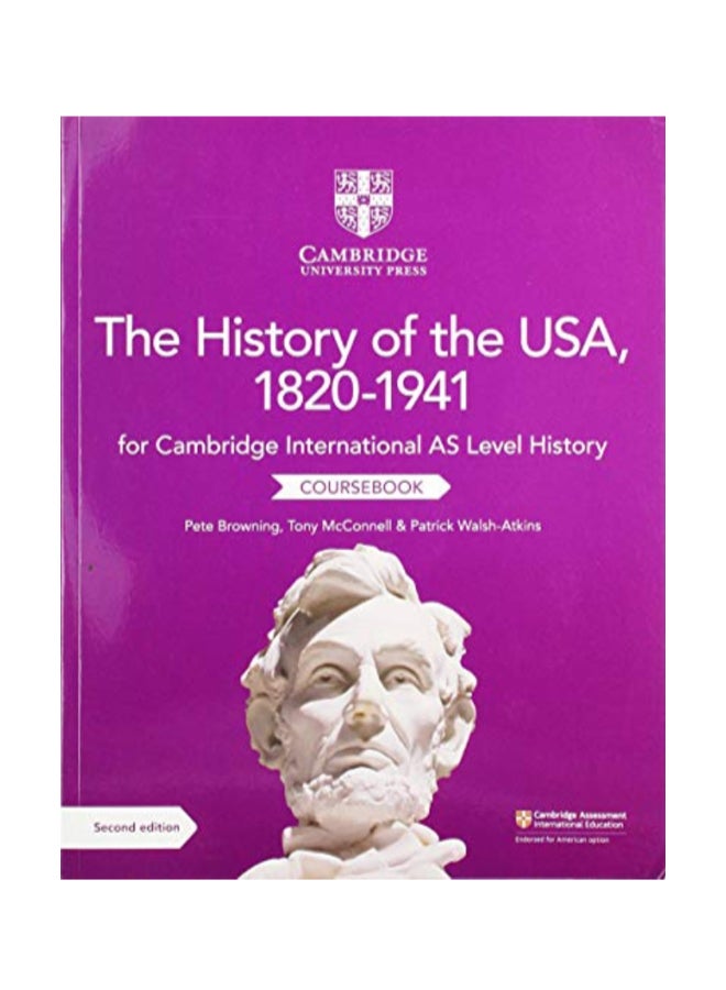 The History Of The USA, 1820-1941 Coursebook Paperback English by Pete Browning - 43708 