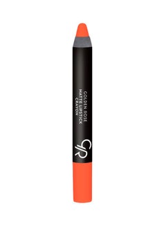 Golden Rose Matte Lipstick Crayon 24 Orange  - Image 1