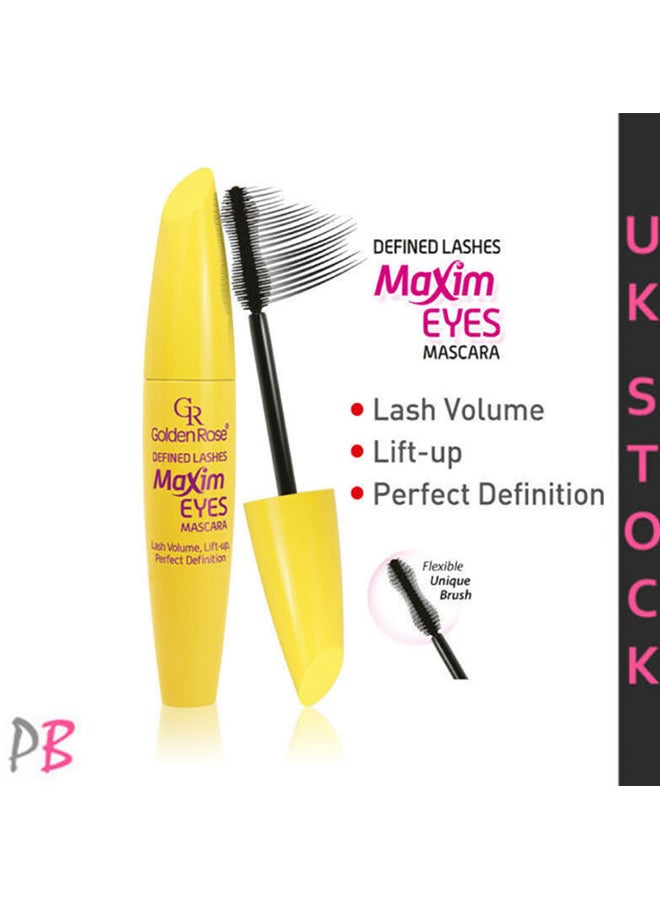 Golden Rose Defined Lashes Maxim Eyes Mascara Black  - Image 2