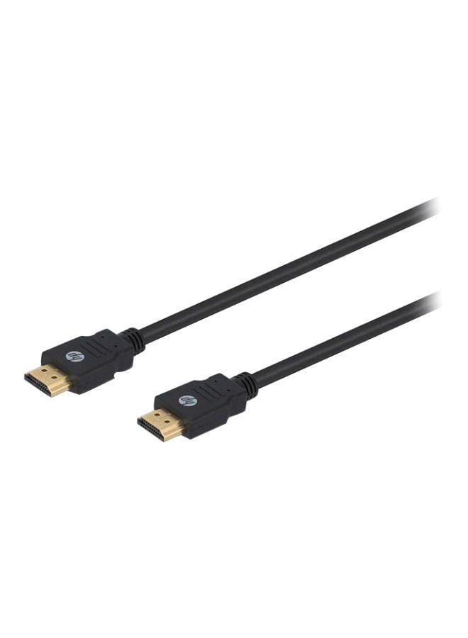 HP HDMI To HDMI Cable Black/Gold - Image 1