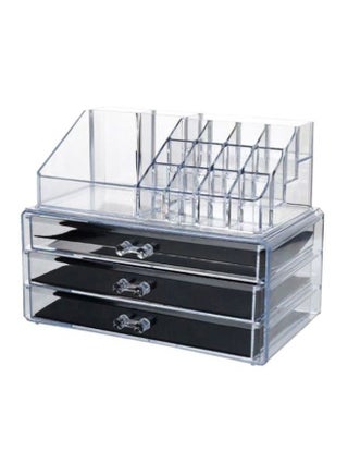 Acrylic Cosmetic Organizer Clear/Black - v1587584152/N29896714A_1