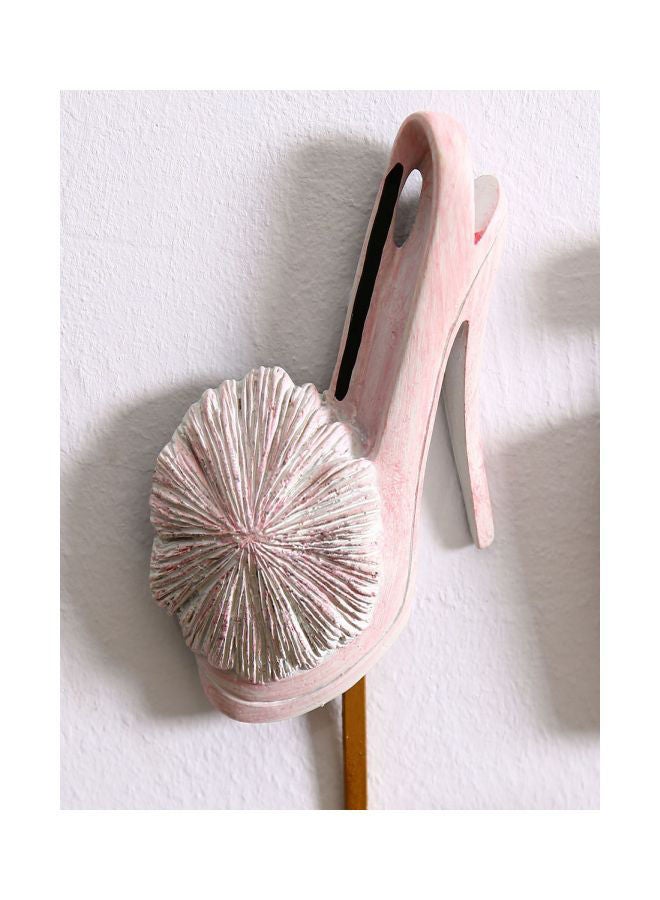 3-Piece Qiangtie Decorative Wooden Wall Hook Pink/Beige/Gold - Image 2