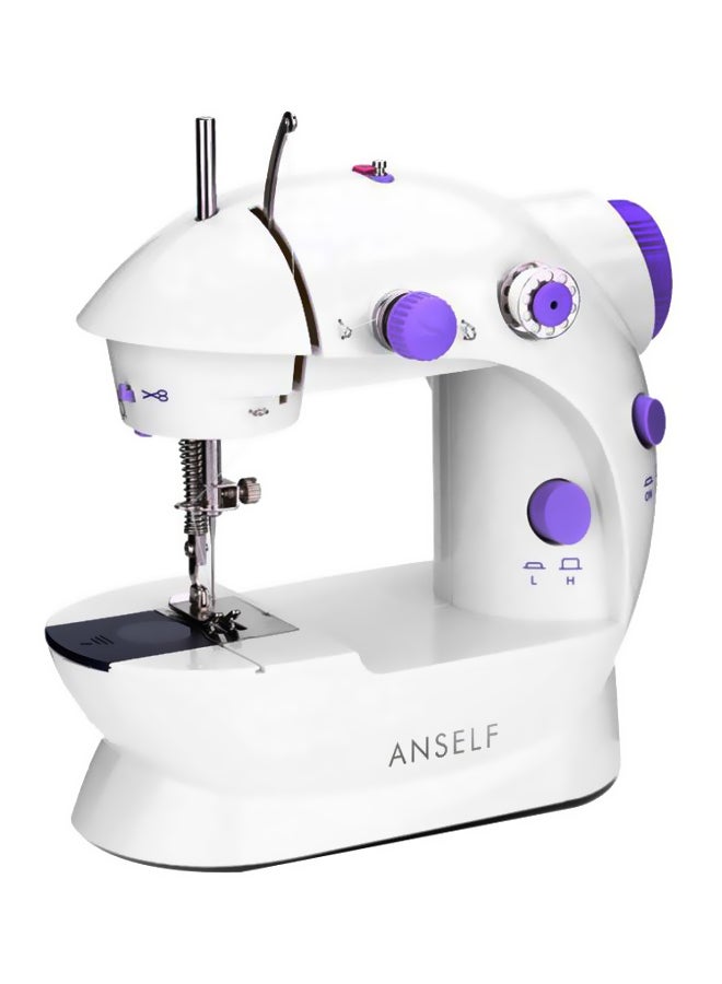 ANSELF Electric Sewing Machine H16669EU White/Purple  - Image 1