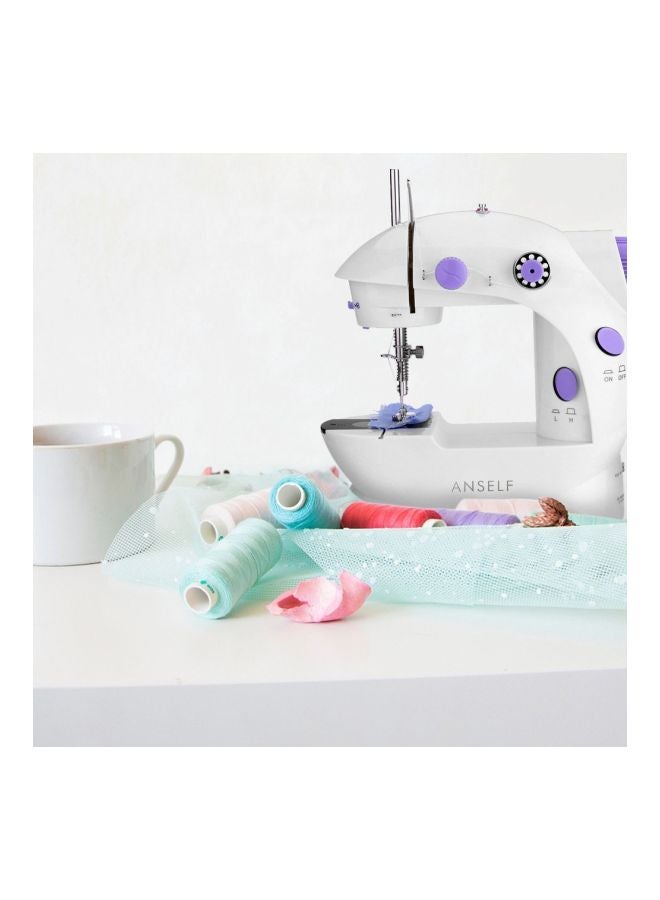 ANSELF Electric Sewing Machine H16669EU White/Purple  - Image 4