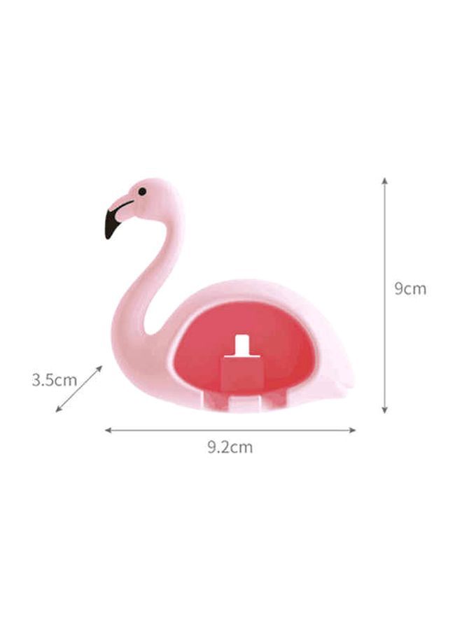 Generic Qiangtie Wall Mounted Toothbrush Holder Pink 9x9.2x3.5cm  - Image 2