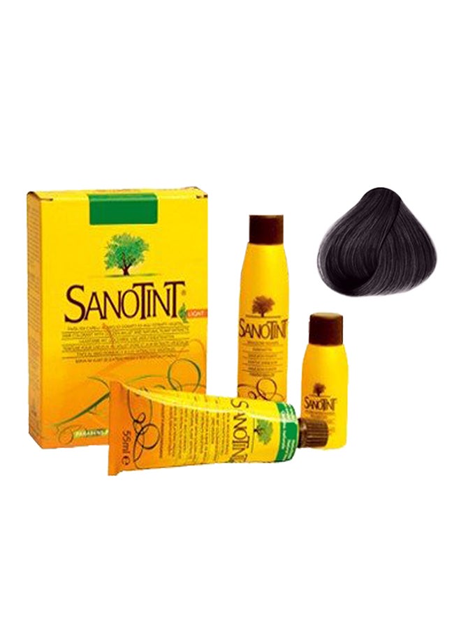 Sanotint - Sensitive Italian Natural Permanent Hair Dye 71 Black 125ml - Image 1