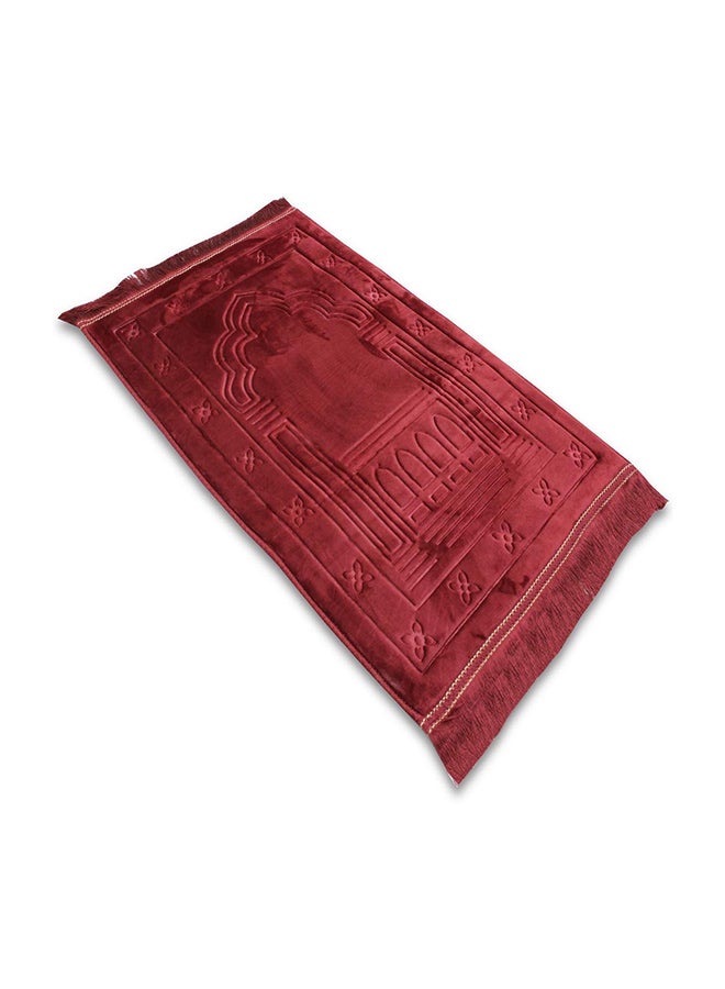 سندس سجادة صلاة بتصميم مبتكر أحمر 120سم