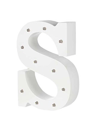 إضاءة Led للزينة على شكل حرف S أبيض 16 x 16Ø³Ù†ØªÙŠÙ…ØªØ± - v1587620501/N35890377A_1