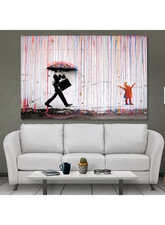 Printed Decorative Wall Art Painting Multicolour 30 x 45cm - v1587620536/N35925062A_1