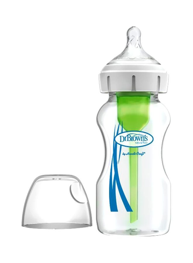 Dr. Brown’s Option Plus Wide Neck Feeding Bottle, 270 ml - Image 1