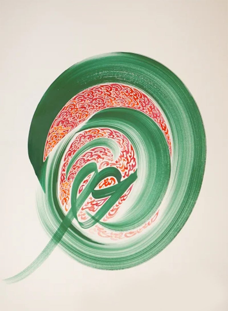 لوحات فنية مرسومة يدوياً متعدد الألوان 75x55سم 