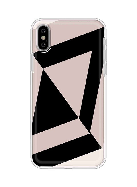 Hybrid Rigid Printed Protective Case Cover For Apple iPhone X/XS Multicolour