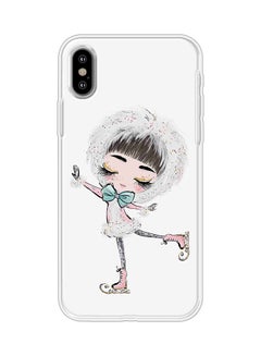 Hybrid Rigid Printed Protective Case Cover For Apple iPhone X/XS Multicolour
