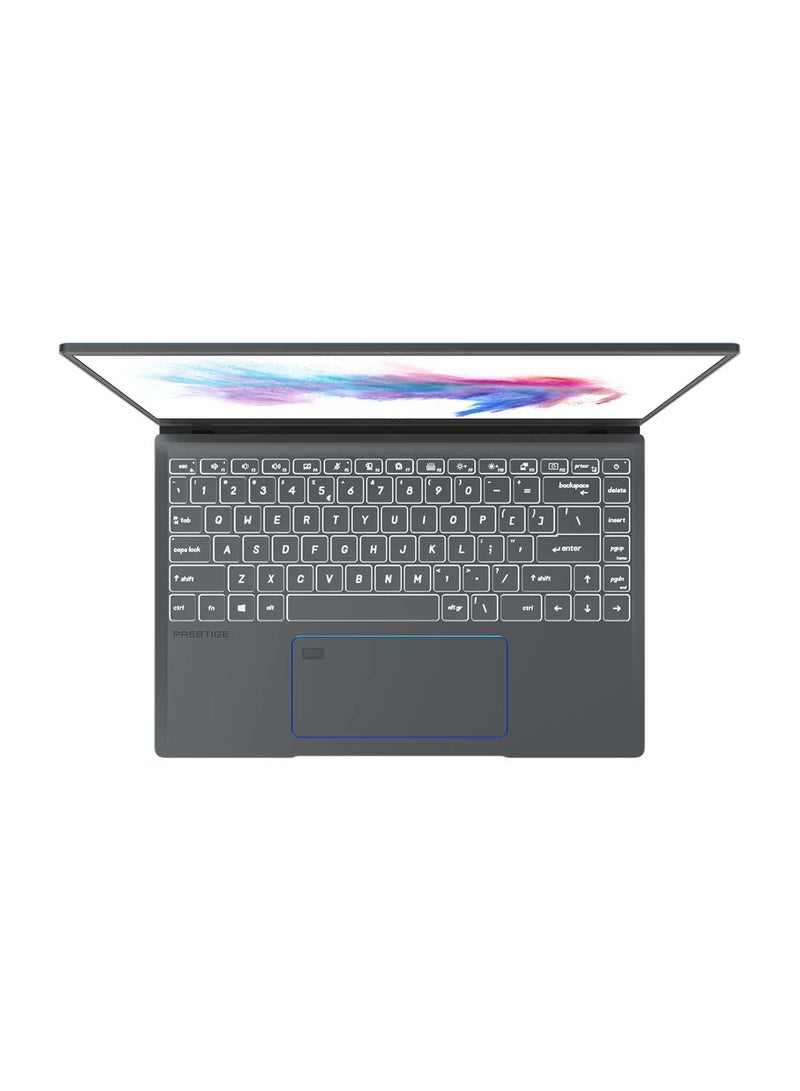 MSI - Prestige 14 A10SC With 14-Inch Display, Intel Core i7-10710 Processor/16GB RAM/1TB SSD/4GB NVIDIA GeForce GTX 1650 Graphics Card/Windows / English/Arabic Dark Gray - Image 1