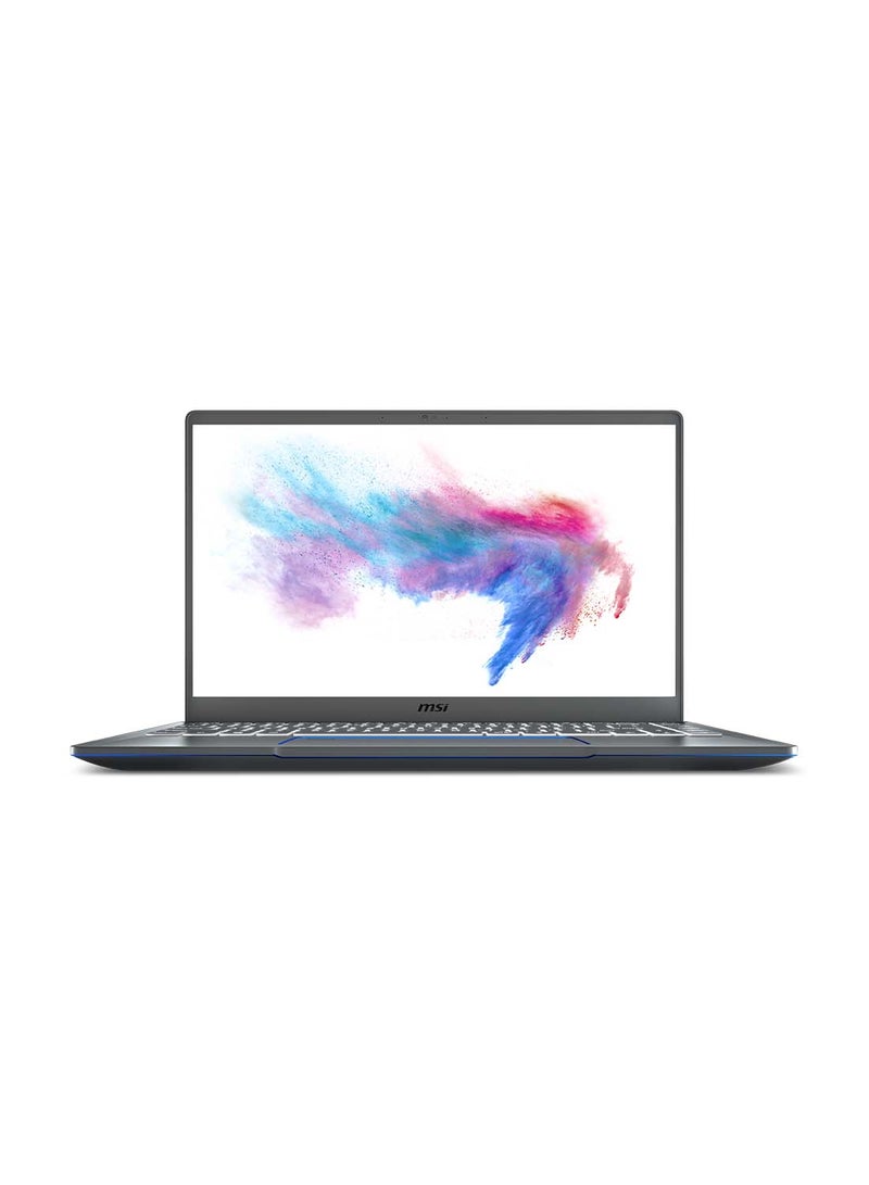 MSI - Prestige 14 A10SC With 14-Inch Display, Intel Core i7-10710 Processor/16GB RAM/1TB SSD/4GB NVIDIA GeForce GTX 1650 Graphics Card/Windows / English/Arabic Dark Gray - Image 1