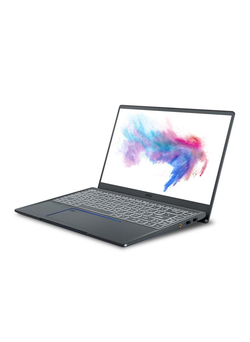 MSI - Prestige 14 A10SC With 14-Inch Display, Intel Core i7-10710 Processor/16GB RAM/1TB SSD/4GB NVIDIA GeForce GTX 1650 Graphics Card/Windows / English/Arabic Dark Gray - Image 1