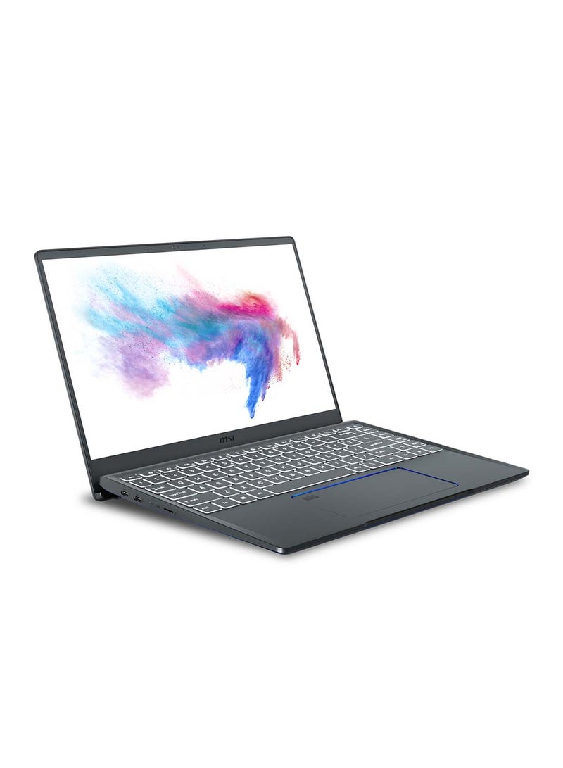 MSI - Prestige 14 A10SC With 14-Inch Display, Intel Core i7-10710 Processor/16GB RAM/1TB SSD/4GB NVIDIA GeForce GTX 1650 Graphics Card/Windows / English/Arabic Dark Gray - Image 1