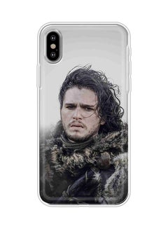 Hybrid Rigid Printed Protective Case Cover For Apple iPhone X/XS Multicolour