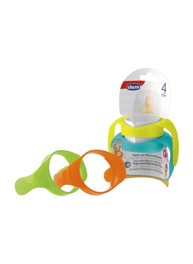 شيكو مقابض زجاجات الرضاعة من وييل بينج متكون من ٣ حبات - Image 1