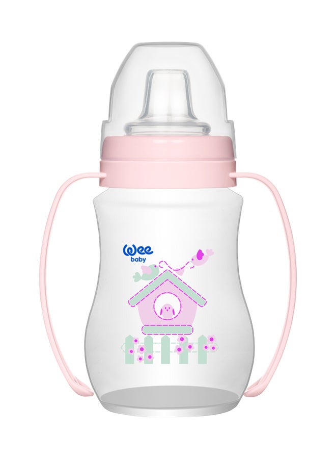 Wee baby 754 - Non-Spill Cup With Grip - 250 Ml 