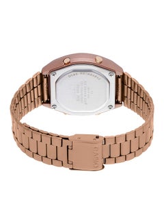 Women's Water Resistant Stainless Steel Digital Watch B640WC-5ADF - 35 mm - Rose Gold - v1587636010/N28912529A_2