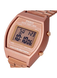 Women's Water Resistant Stainless Steel Digital Watch B640WC-5ADF - 35 mm - Rose Gold - v1587636012/N28912529A_3