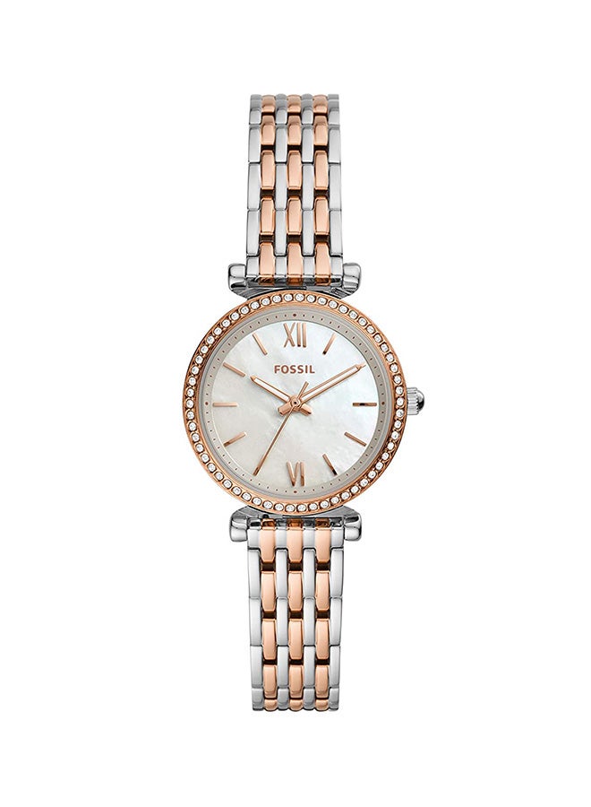 FOSSIL Women's Metal Analog Wrist Watch Es1L089M0075  - Image 1