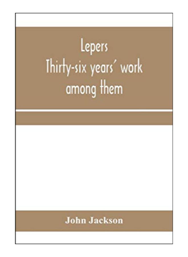 Lepers paperback english - 10-Jan-20