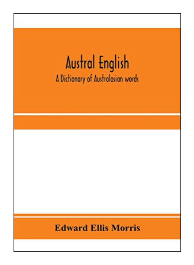 Austral English paperback english - 15-Jan-20 