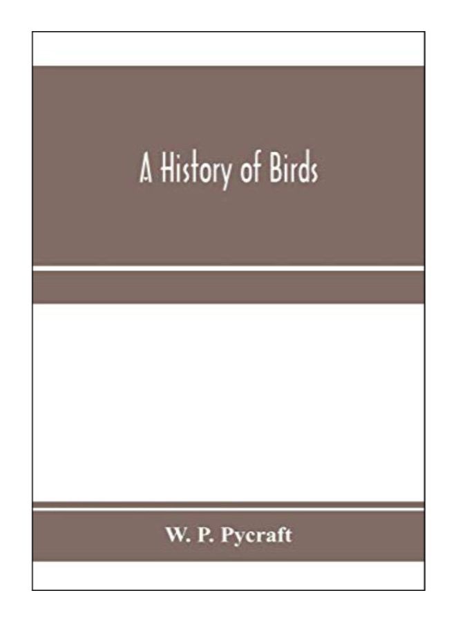A History Of Birds paperback english - 15-Jan-20