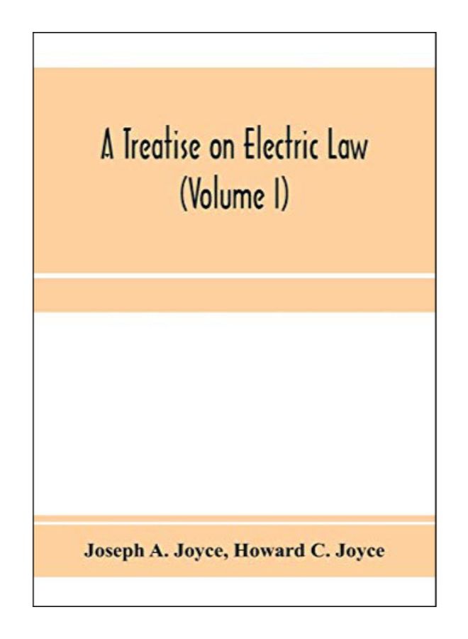 A Treatise On Electric Law paperback english - 15-Jan-20 