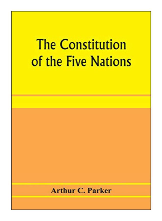 The Constitution Of The Five Nations paperback english - 15-Jan-20