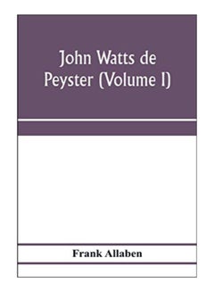 John Watts De Peyster paperback english - 20-Jan-20 