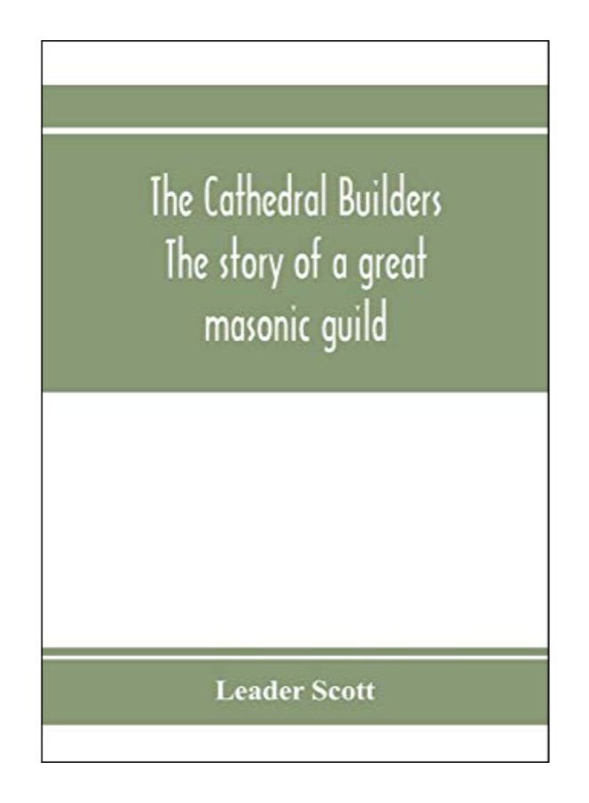 The Cathedral Builders paperback english - 22-Jan-20