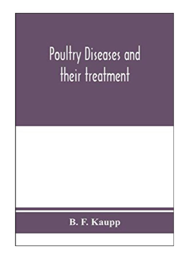 Poultry Diseases And Their Treatment paperback english - 25-Jan-20 