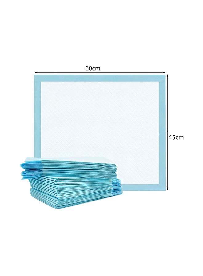 Generic 40-Piece Quick Drying Leak-Proof Pee Pads for Potty Training Blue 45x60cm  - Image 1
