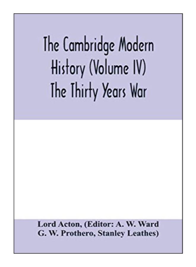 The Cambridge Modern History paperback english - 10-Feb-20 