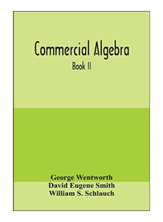 Commercial Algebra paperback english - 10-Feb-20 