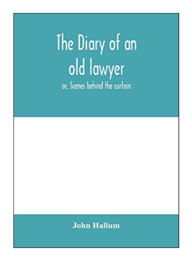 The Diary Of An Old Lawyer paperback english - 18-Feb-20 