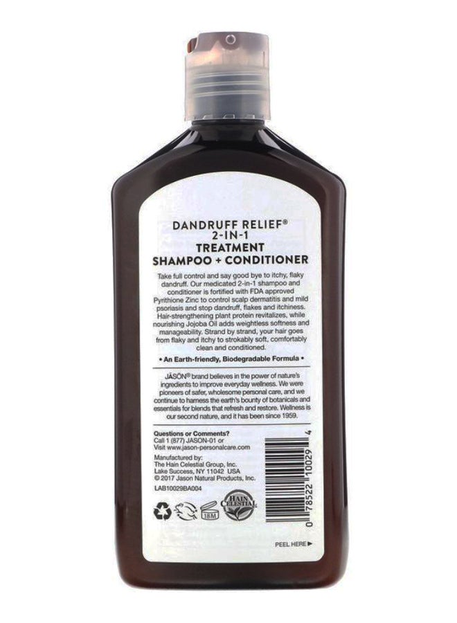 Jason Natural 2-In-1 Dandruff Relief Shampoo Plus Conditioner - Image 2