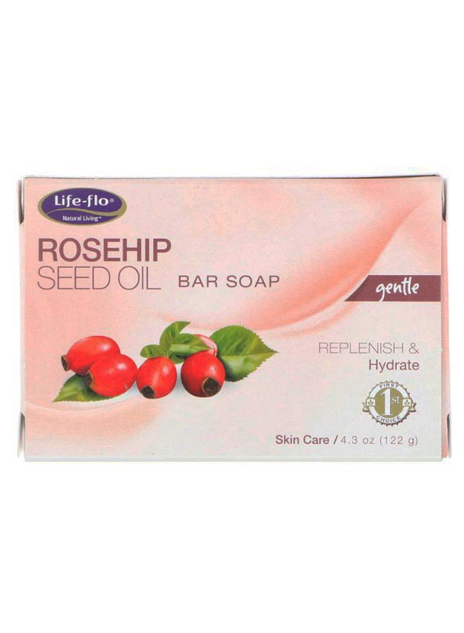 Life-flo Rosehip Seed Oil Bar Soap Orange  - Image 1