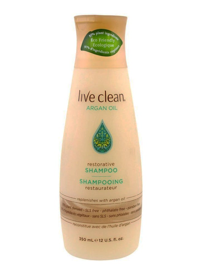 Live Clean Restorative Argan Oil Shampoo - Image 1