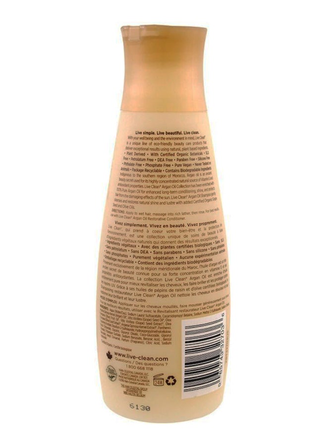 Live Clean Restorative Argan Oil Shampoo - Image 2