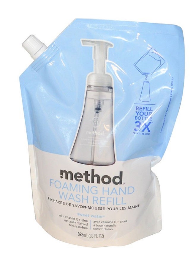 ميثود غسول اليدين الرغوي بالماء الحلو