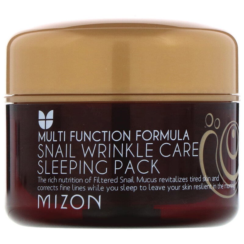 MIZON Snail Wrinkle Care Sleeping Pack 80ml - Image 1
