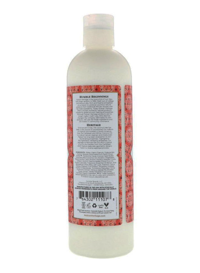 Nubian Heritage Coconut And Papaya Body Lotion - Image 2