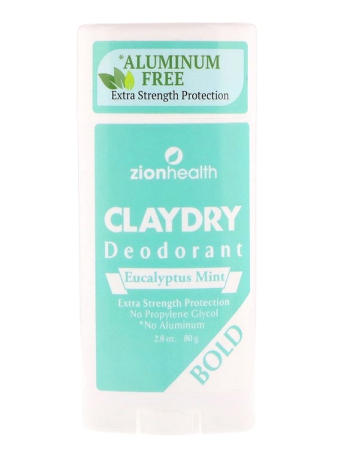 zionhealth Eucalyptus Mint Bold Deodorant 80grams  - Image 1